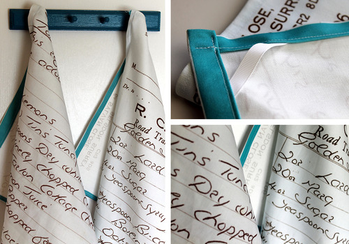 Tea Towel DIY